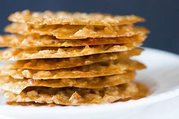 Almond Lace Cookies