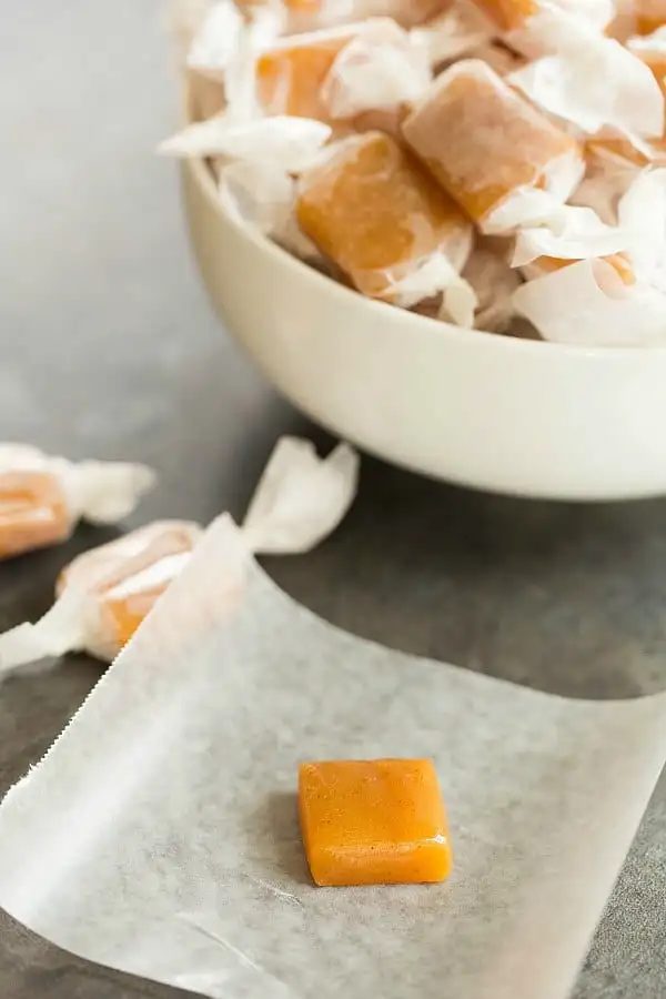 Apple Cider Caramels