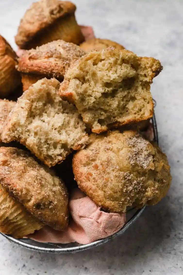 Apple Muffins plus Cinnamon-Sugar Topping