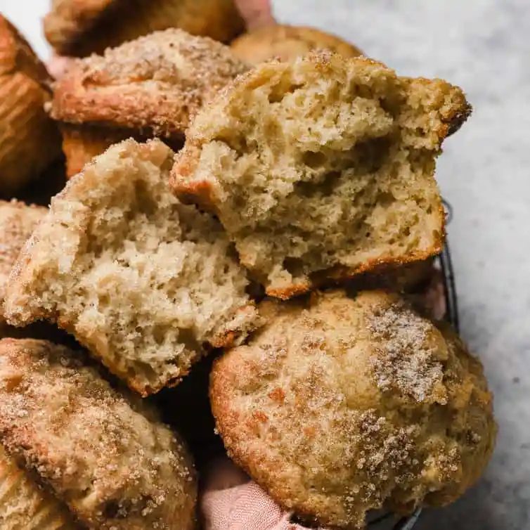 Apple Muffins plus Cinnamon-Sugar Topping