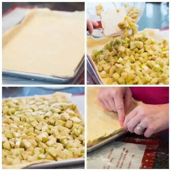 Apple Slab Pie - Reliable for serving a crowd! | #recipe