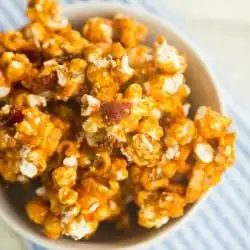Bacon & Cashew Bourbon Caramel Corn