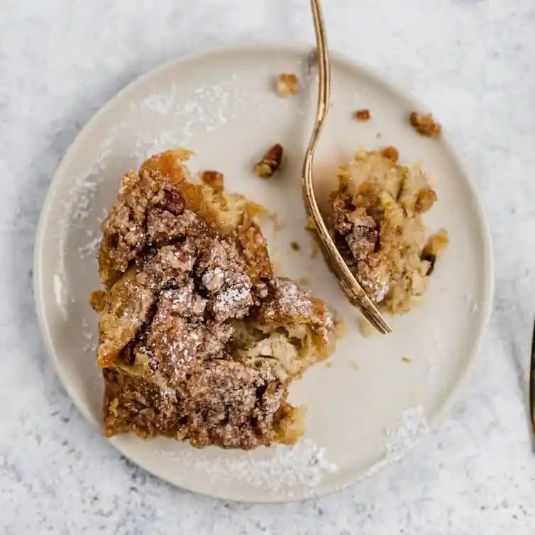 Baked French Toast Recipe plus Praline Topping