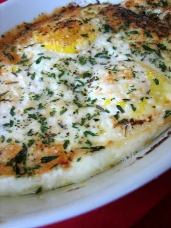 Herbed-Baked Eggs