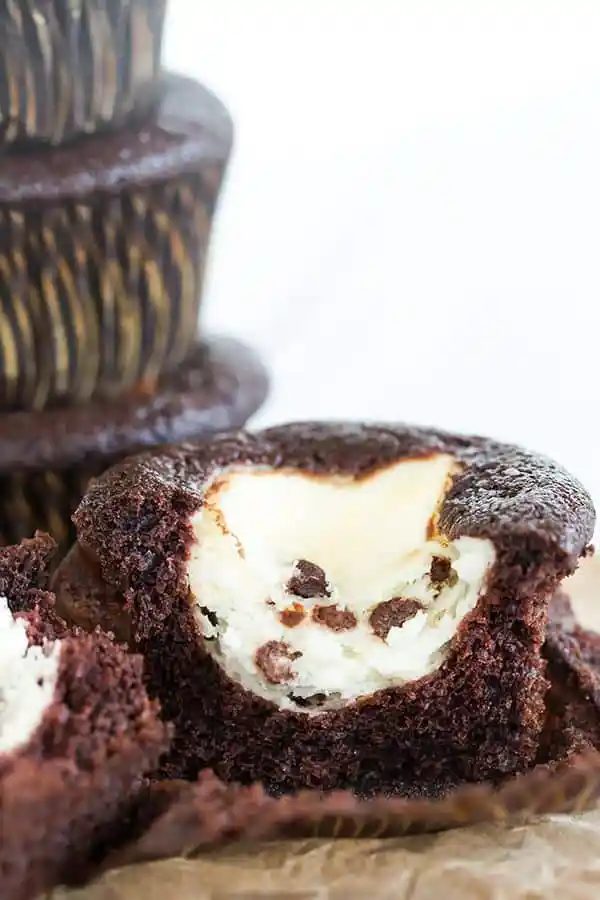 Black-Bottom Cupcakes
