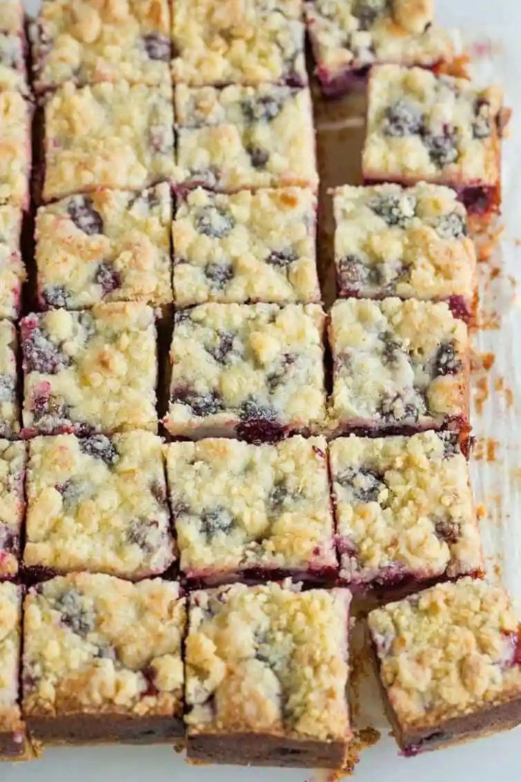Blackberry Pie Bars