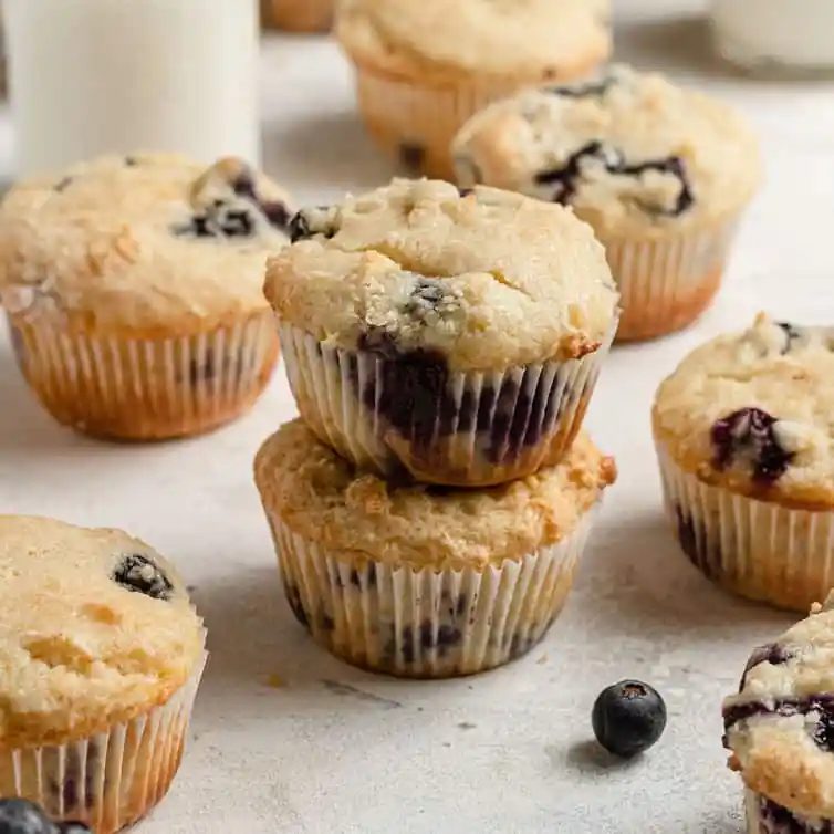 A standby Blueberry Muffins