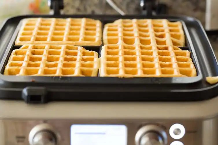 Cooking up Brown Sugar-Bacon Buttermilk Waffles