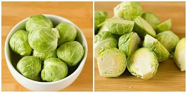 Brussels Sprouts and Bacon Gratin