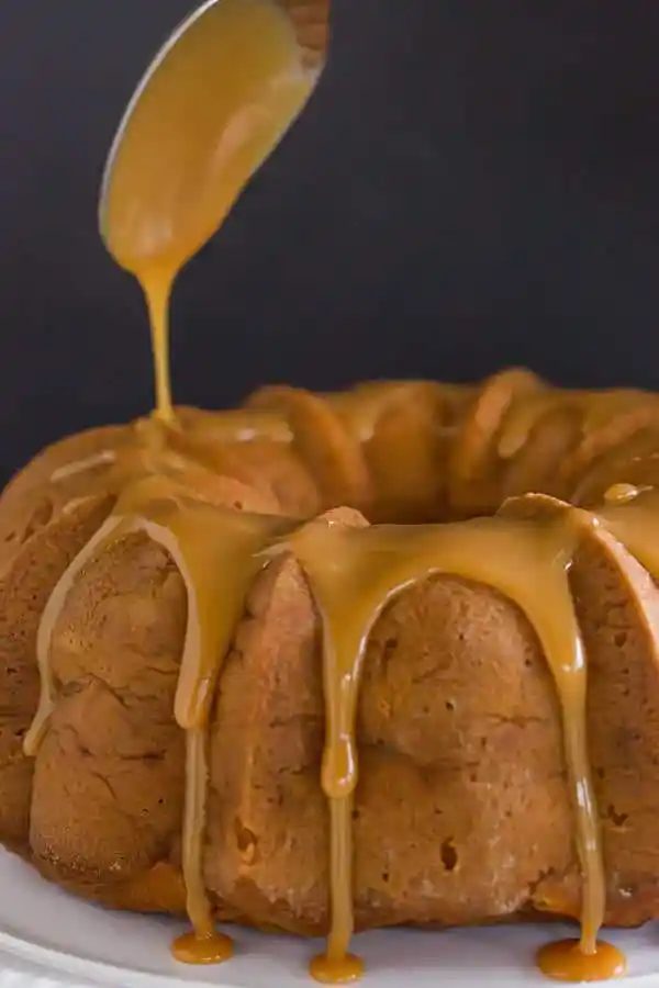 Caramel Apple Bundt Cake