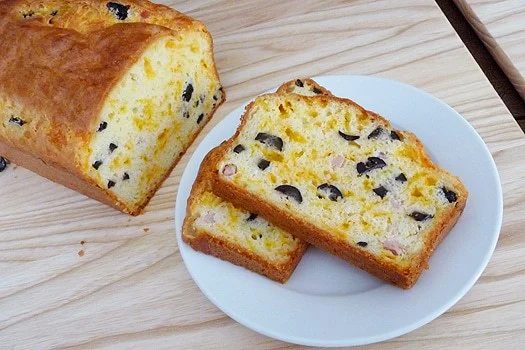 Cheese, Olive and Ham Bread