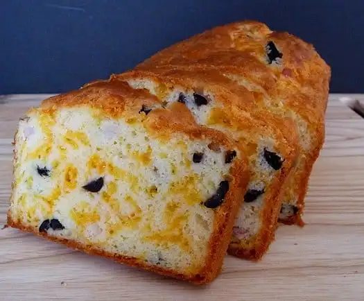 Cheese, Olive and Ham Bread