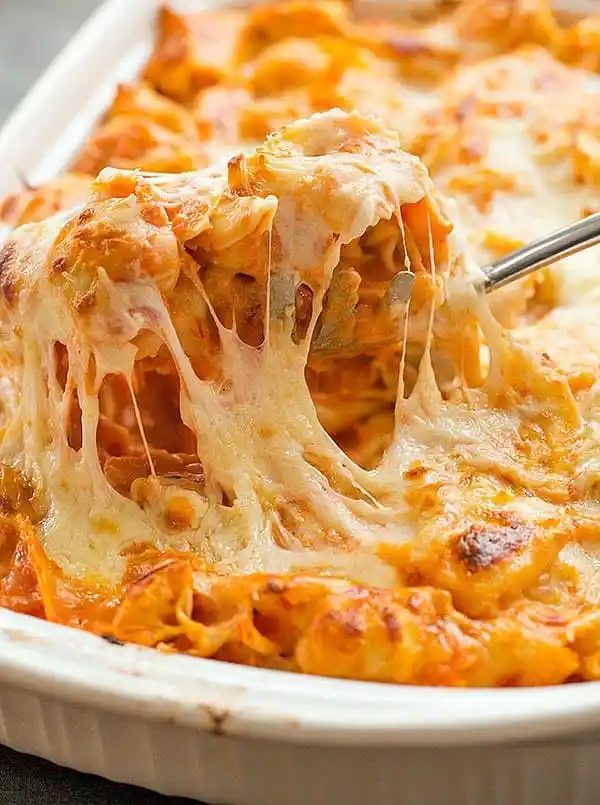 Cheesy Baked Tortellini