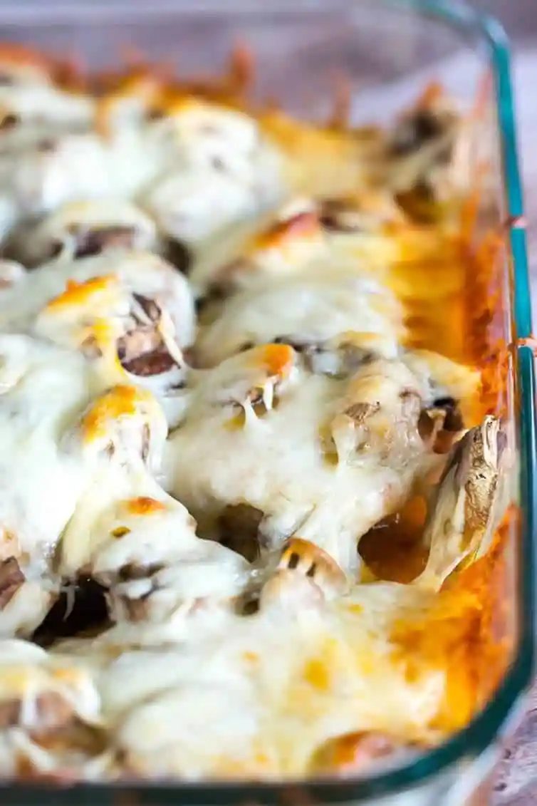 Cheesy Chicken plus Mushrooms