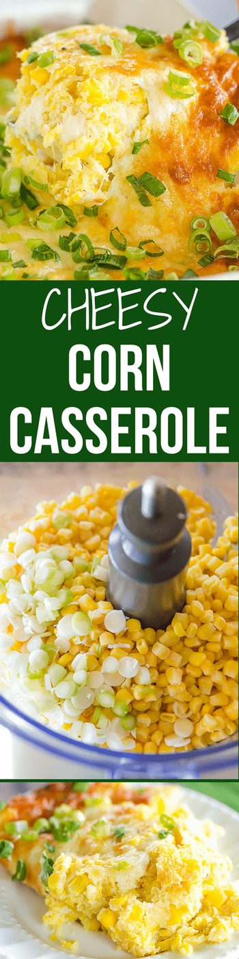 This is our best cheesy corn casserole yet - tons of corn flavor and cheesy! Reliable for holiday side dishes or summer picnics.
