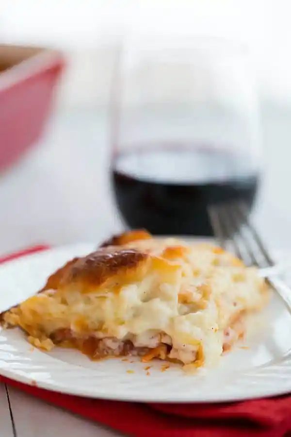 Cheesy Lasagna Bolognese