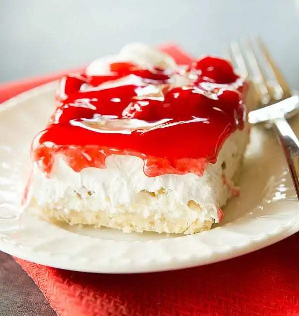 Fran’s No-Bake Cherry & Walnut Cheesecake