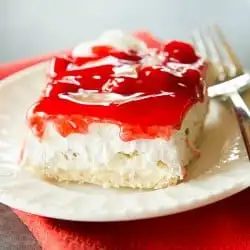 Fran’s No-Bake Cherry & Walnut Cheesecake