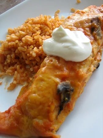 Chicken Fajita Enchiladas