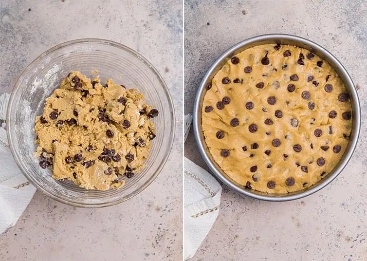 Chocolate Chip Cookie Cake