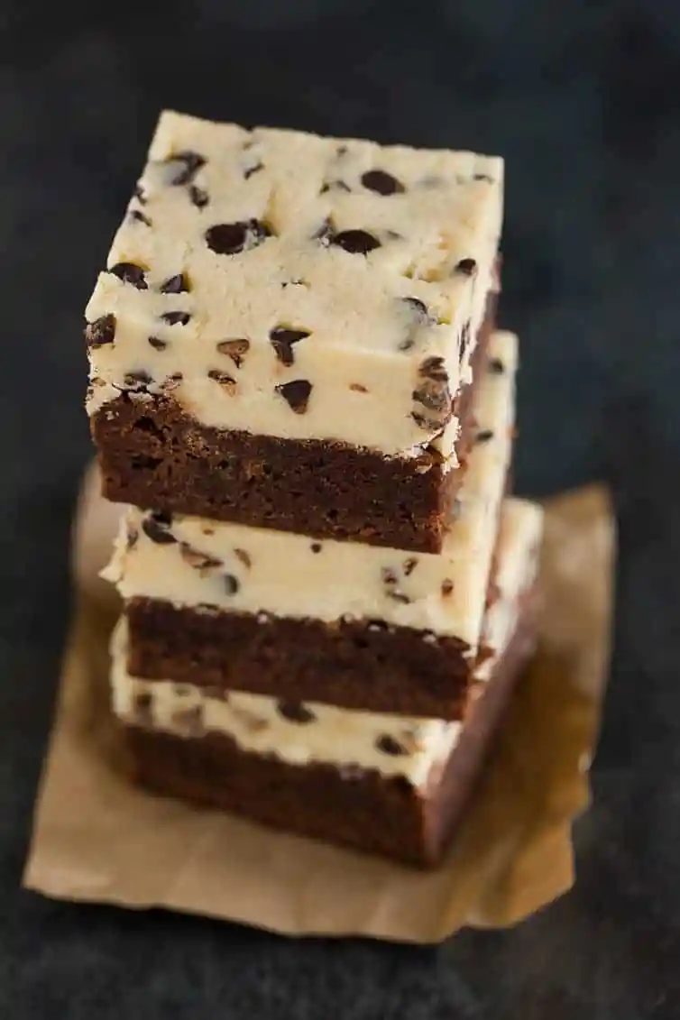 Chocolate Chip Cookie Dough Brownies