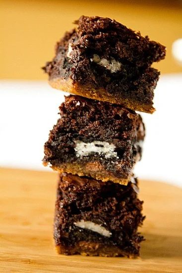 Chocolate Chip Cookie & Oreo Fudge Brownie Bar
