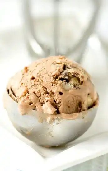 Chocolate-Chocolate Chip Cookie Dough Ice Cream