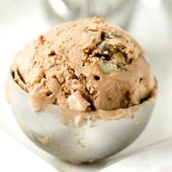 Chocolate-Chocolate Chip Cookie Dough Ice Cream