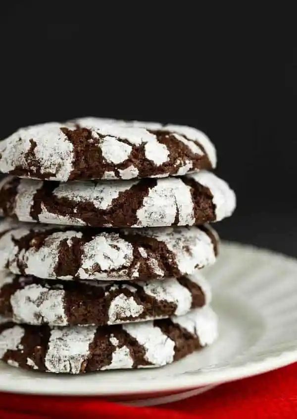Chocolate Crinkle Cookies