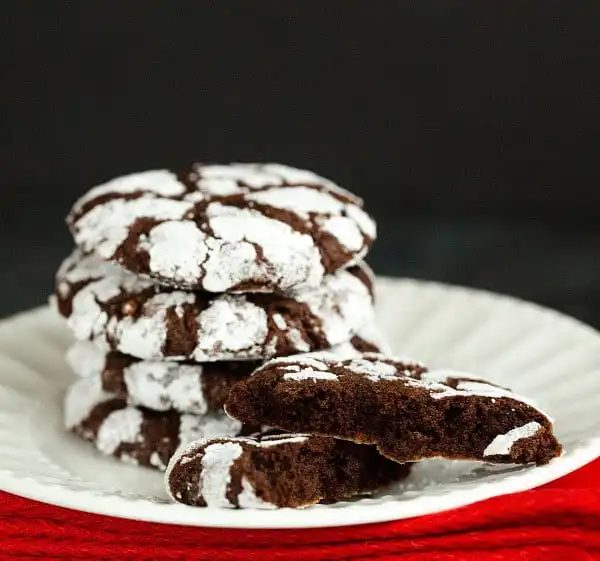 Chocolate Crinkle Cookies