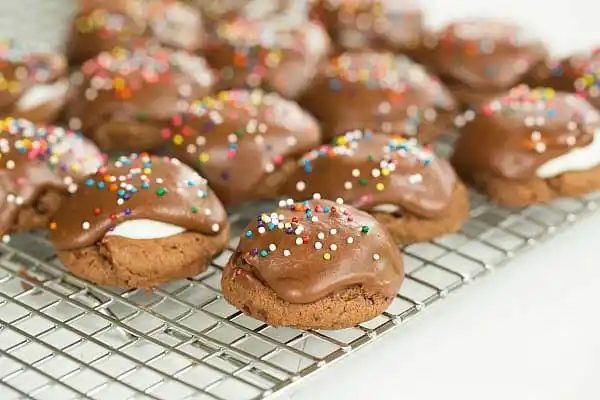 Chocolate Marshmallow Cookies