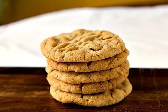 Chunky Peanut Butter Cookies