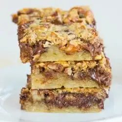 Chocolate Chip-Pecan Pie Bars
