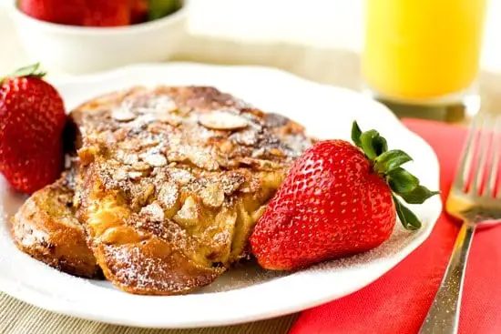 Cinnamon-Almond French Toast