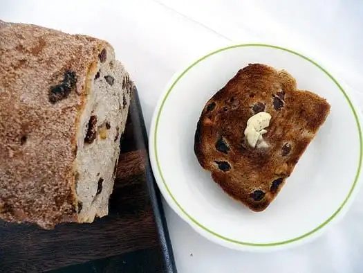 Cinnamon Raisin Walnut Bread
