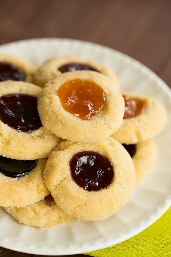 Classic Thumbprint Cookies