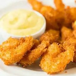 Coconut Shrimp plus Mango Dipping Sauce