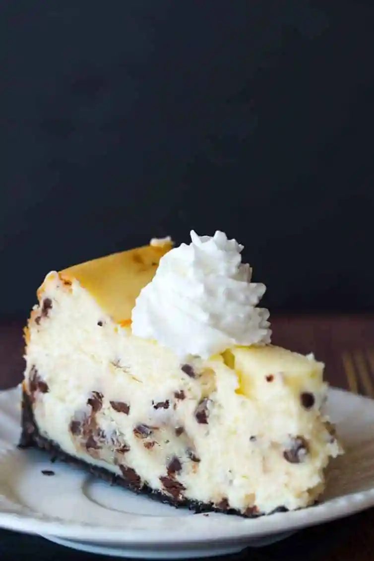Chocolate Chip Cookie Dough Cheesecake