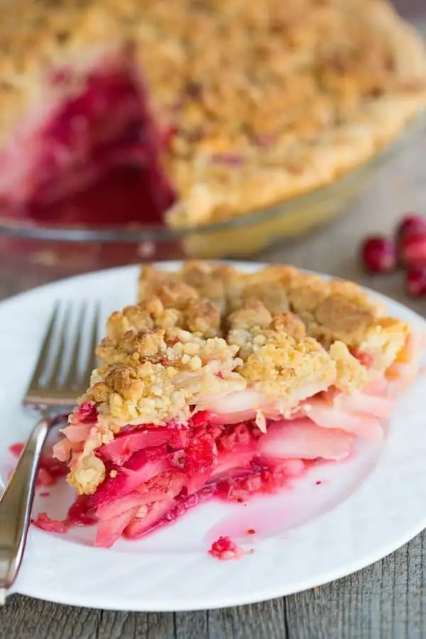 Cranberry-Ginger Pear Pie