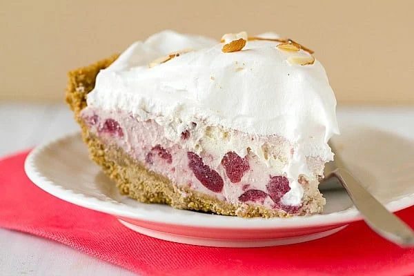 Cranberry Ice Cream Pie