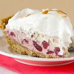 Cranberry Ice Cream Pie