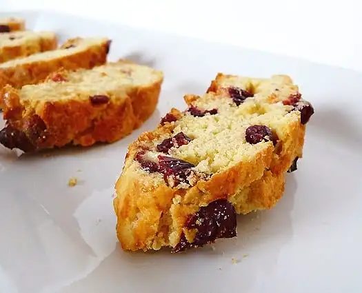 Cranberry-White Chocolate Almond Biscotti