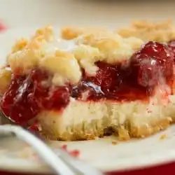 Cream Cheese Cherry Pie Crumb Bars