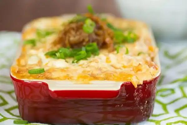 Caramelized Onion & Roasted Garlic Dip, creamy