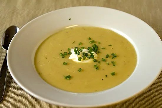 Potato & Leek Soup, creamy