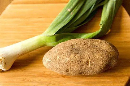 Potato & Leek Soup, creamy