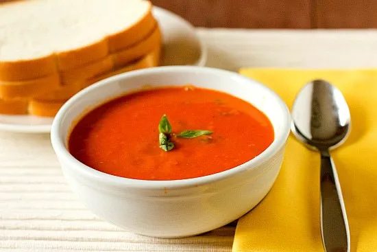 Creamy Tomato-Basil Soup