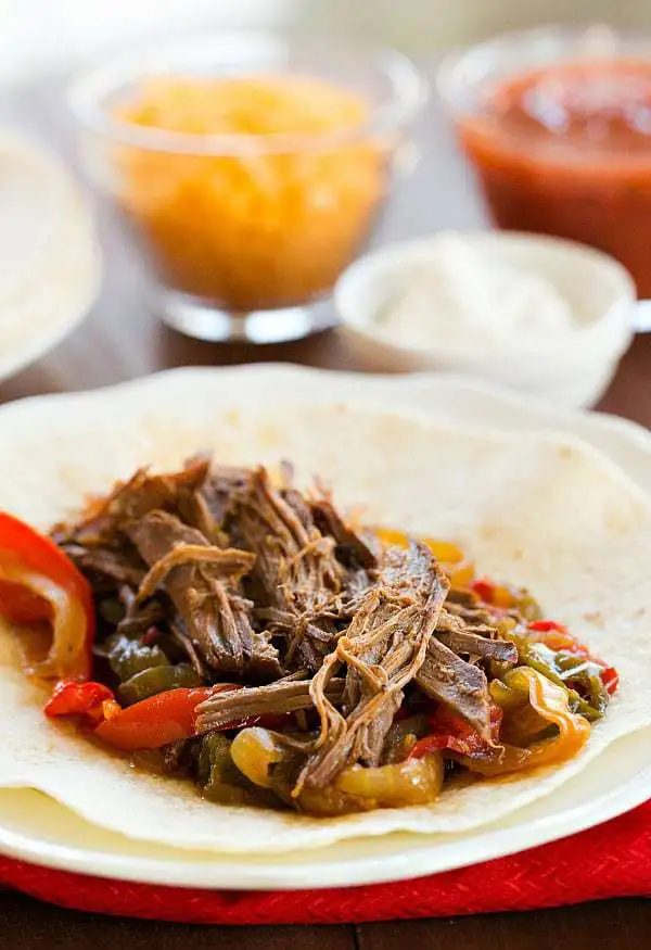 Slow Cooker Steak Fajitas