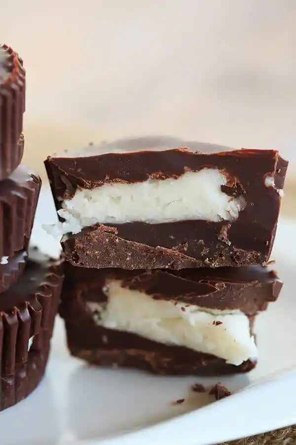 Dark Chocolate Coconut Cups