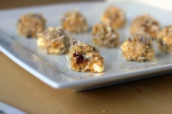 Date, Coconut & Walnut Truffles